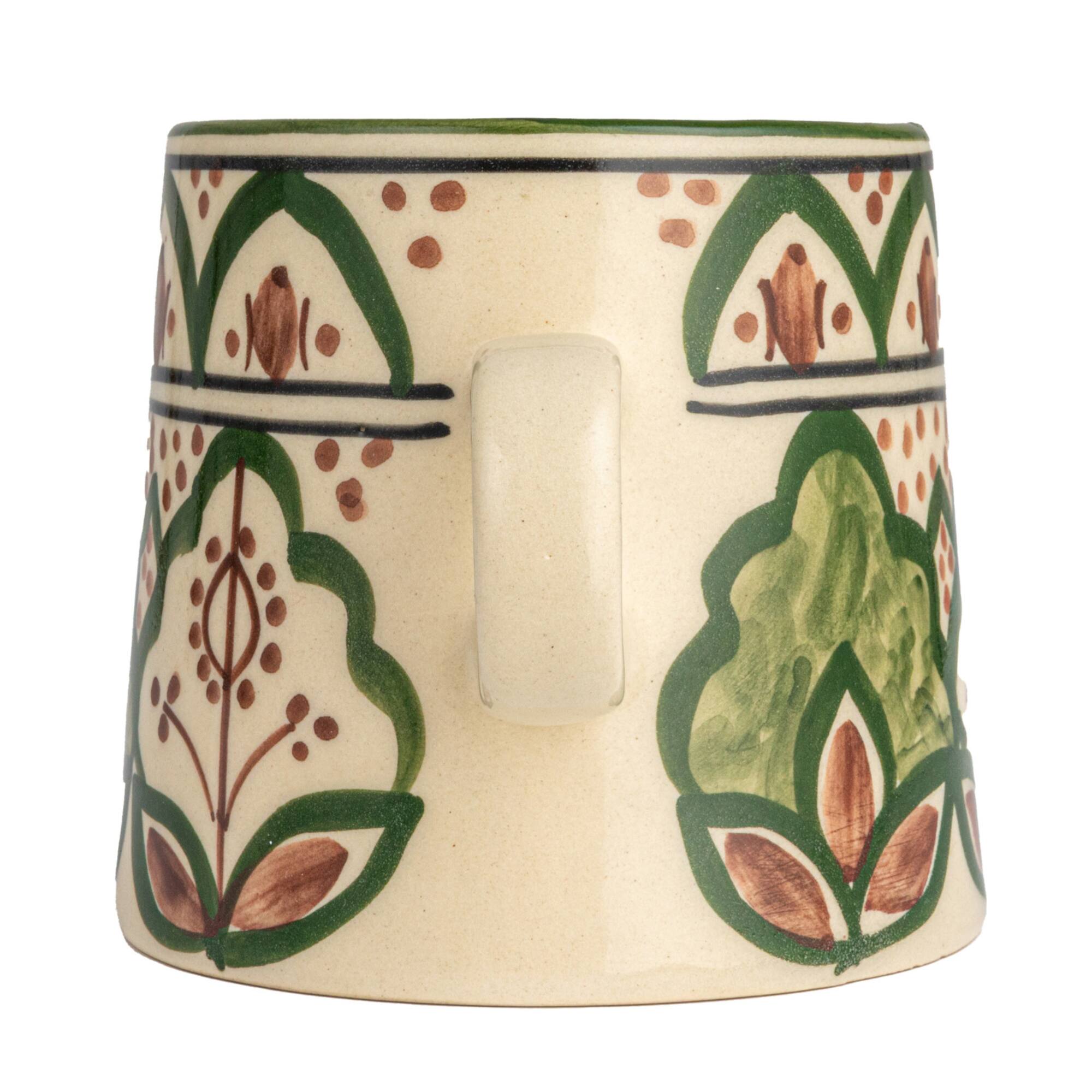 Hello Honey® 3.75" Round Botanical Bliss Stoneware Mug